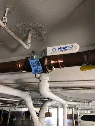 Copper pipe repair and valve work for Backflow Testing in Freehold